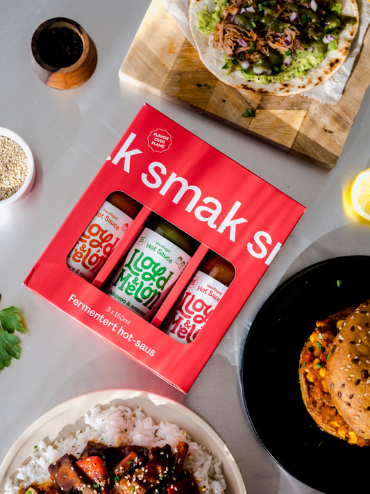 Gavesett med hot sauce: Den ultimate gaven til matentusiasten