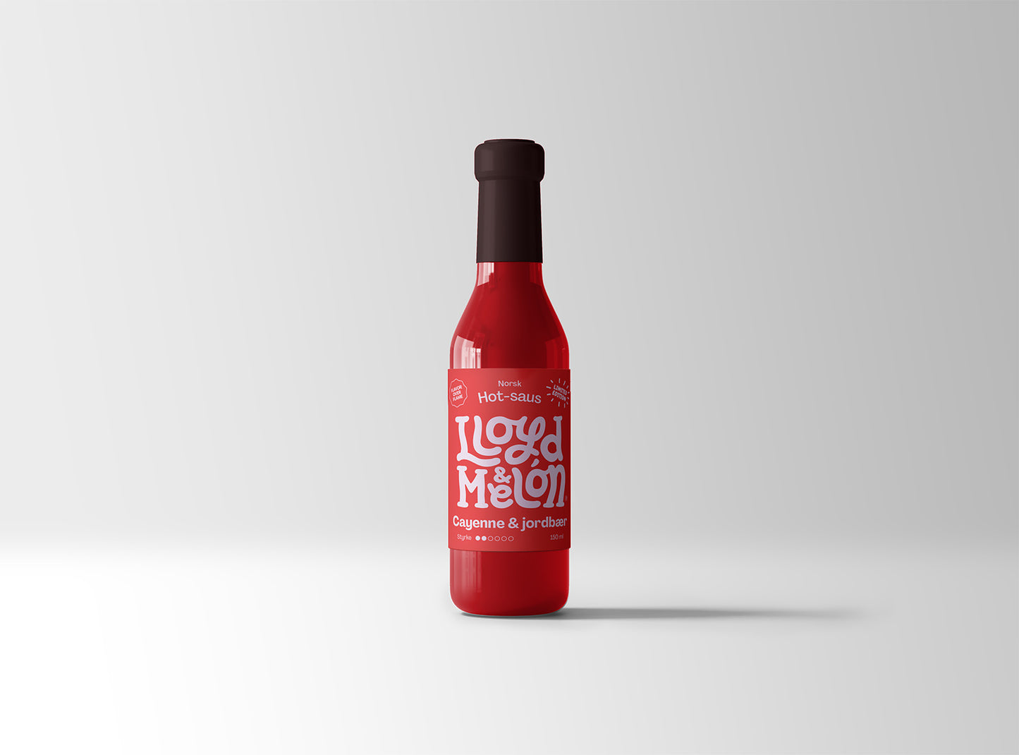 Cayenne & jordbær hot sauce