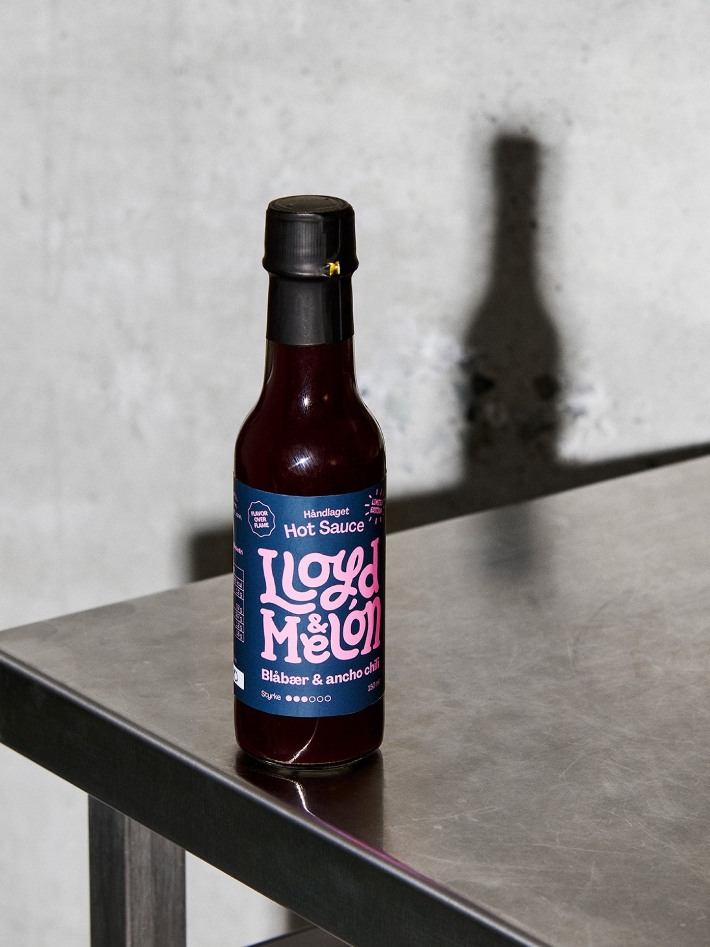 Blåbær & ancho hot sauce