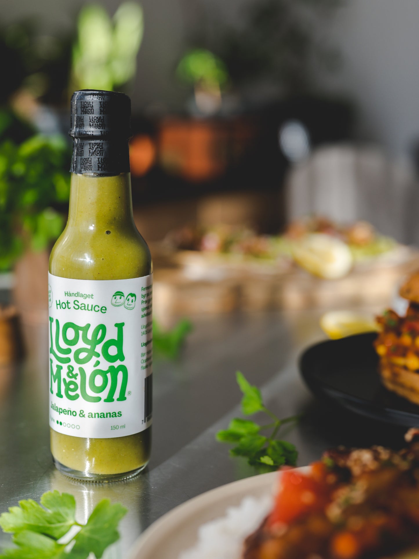 Jalapeño & ananas hot sauce