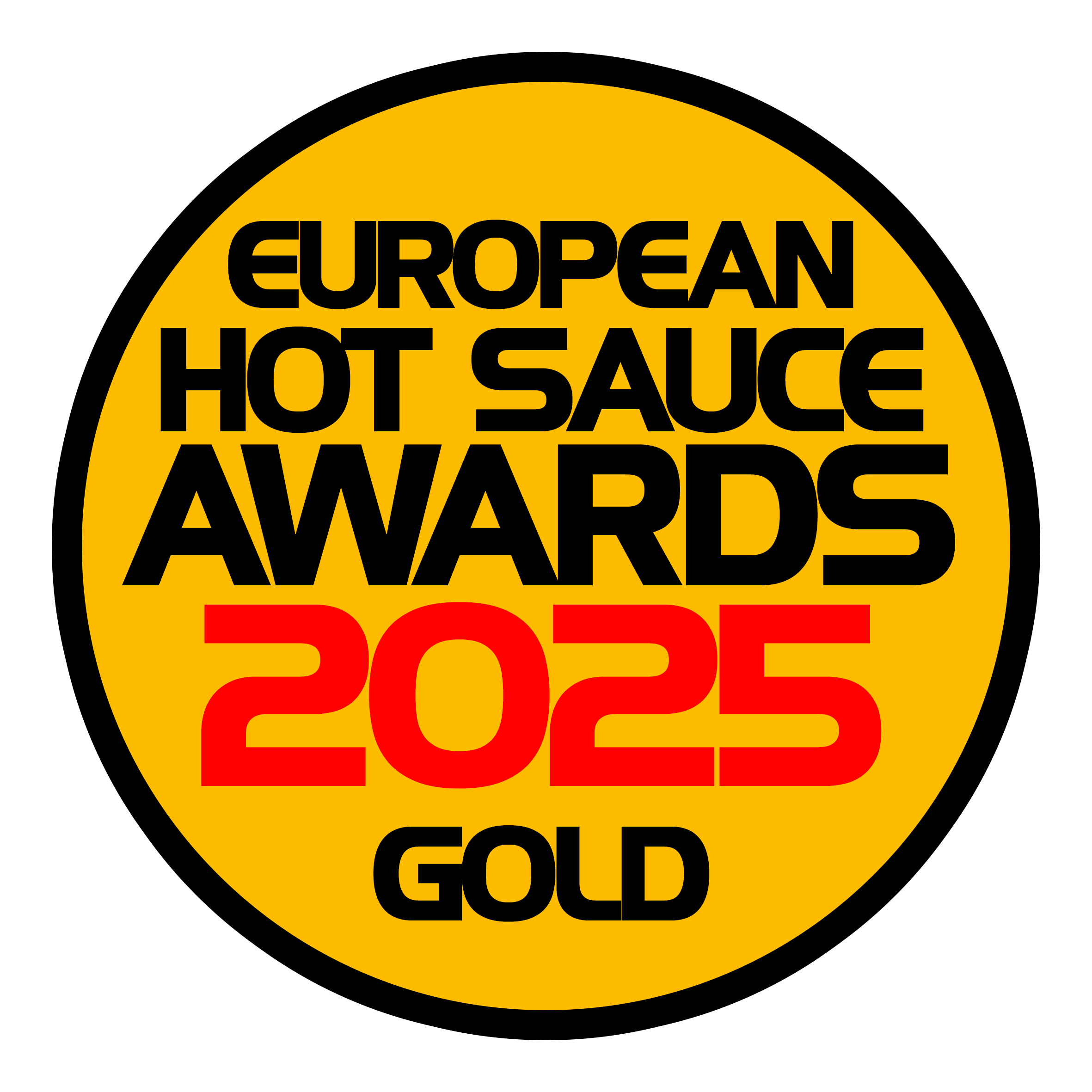 European Hot Sauce Award 2025 Gold